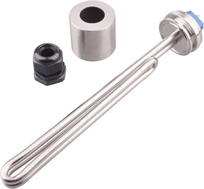 1.5" Tri-clamp OD50.5mm Foldback Heating Element Stainless Immersion 240V 3500W - Image 1 of 4