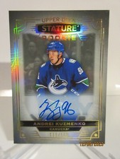 2022-23 UD STATURE SIGNATURE AUTO ANDREI KUZMENKO RC #111/199