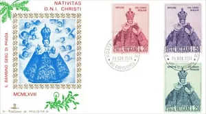Vatican City 1968 Christmas Stamps FDC CDS - Picture 1 of 2
