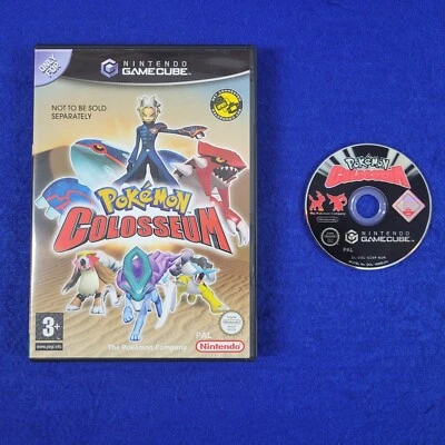 gamecube POKEMON COLOSSEUM Game (NI) Nintendo PAL Version WII Pokémon - image 1 of 4