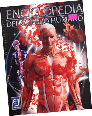 LIBRO ILUSTRADO "ENCICLOPEDIA DEL CUERPO HUMANO", EN ESPAÑOL - Image 1 of 2