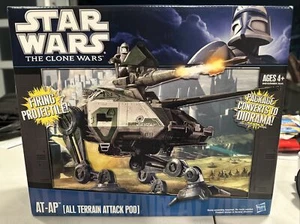 Hasbro Star Wars The Clone Wars AT-AP All Terrain Attack Pod Vehicle 2010  3.75" - Picture 1 of 2