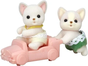 Sylvanian Families CHIHUAHUA TWINS Calico Critters Epoch(I-98) - Picture 1 of 3
