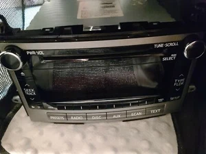 JBL 2013 2014 Toyota Venza Radio 59038 86140-0T090 not tested - Foto 1 di 6
