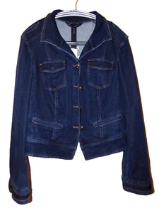 NWTS WH & BM SZ.10, INDIGO BLUE DENIM BAND JACKET - Bild 1 von 10