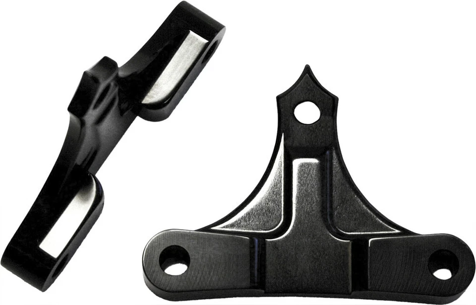 Patas excavadoras Accutronix Hot Legs negras espaciadores de 0,4375" 6 3/8 guardabarros delanteros 14-20 Foto 1 de 1