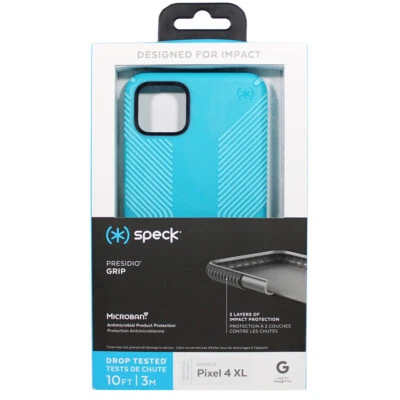 Speck Presidio Grip Series Slim Rugged Case For Google Pixel 4 XL - Blue - Image 1 of 2