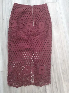 pencil skirt size 8 Marron from New look - Picture 1 of 3