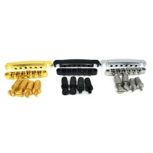 6 Strings Tune O-Matic Guitar Bridge and Tailpiece with Stud for Electric Guitar - Picture 1 of 10