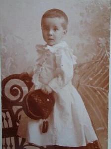 Vintage CDV - Sweet Little Victorian Boy - Picture 1 of 4