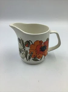 J. & G. MEAKIN STUDIO 'POPPY' CREAMER Milk Jug Vintage - Picture 1 of 2
