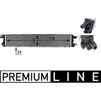 Enfriador de baja temperatura MAHLE CIR 1 000P, intercooler para AUDI Foto 1 de 3