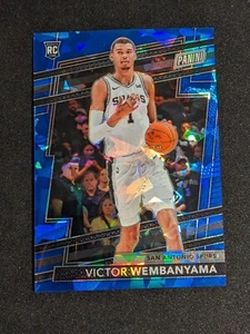 2024 Panini National VIP Victor Wembanyama RC Rookie Blue Ice /124 SSP #RC1 - Picture 1 of 7