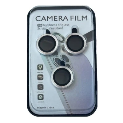 For iPhone 16 / 16 Plus Camera Lens Cover Protector 9H Hardness Black - Image 1 of 4