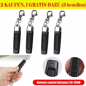 433mhz universal Fernbedienung Garagenöffner Garagentor Handsender Sender DE - Bild 1 von 21