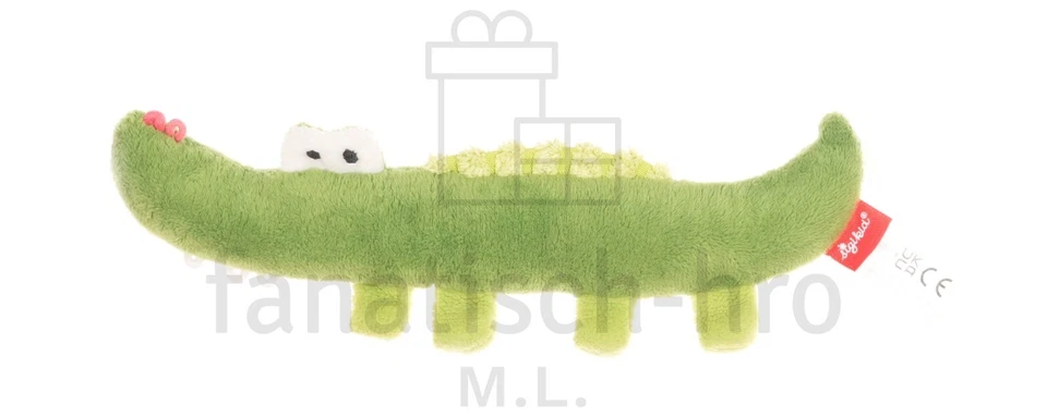 Sigikid Baby Stofftier Krokodil Greifling 20 cm Plüschfigur 41178 - Bild 1 von 1