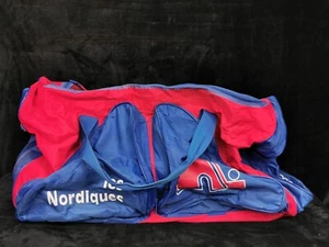 Vintage Okeefe Nordiques Sport Bag Red Blue Hockey Rare Find - Picture 1 of 11