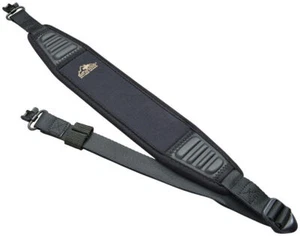 Butler Creek Rhino Rib Universal Fit Shooting Gun Sling With Super Swivels - Bla - Picture 1 of 2