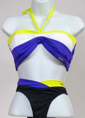 Roupa de banho Zeroxposur D98166 biquíni reversível ametista parte superior ou inferior MSRP $42 - Imagem 1 de 3