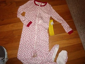 THE CHILDREN'S PLACE TCP FEET PYJAMA SET PJs Neu mit Etikett Nachtwäsche Schneeflocke Größe 3T - Bild 1 von 5