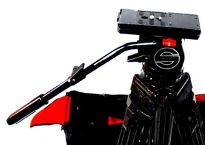 SACHTLER V20 III MARK FLUID HEAD CAMERA PLATE PA BAR TIE DOWN KNOB SERVICED 59Lb - Picture 1 of 9