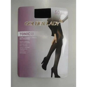 CALZE COLLANT MODA GOLDEN LADY TONIC 50 DEN Mis 4-L BLU - Imagen 1 de 1