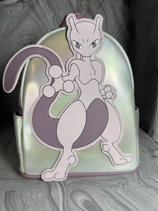 Loungefly Pokemon Mewtwo Cosplay Mini Backpack - New With Tags - Picture 1 of 6