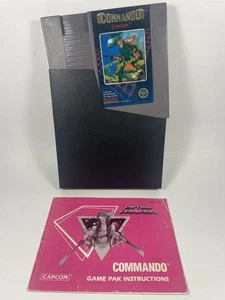 Commando • Nintendo NES [Game Cart + Manual] Capcom 5-Screw Version - Bild 1 von 8