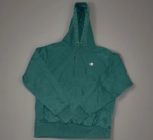 Champion Reverse Weave Herren Grün Pullover Hoodie Gr. M - Bild 1 von 6