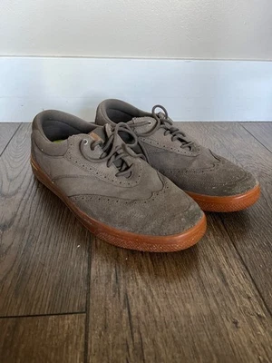 Nike Golf Lunarlon Swingtip Suede Shoes 533094-200 Men’s 9 Tan Orange Lunar - Image 1 of 4