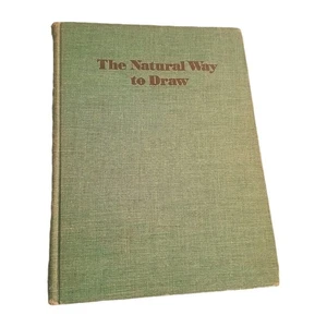 The Natural Way to Draw by Kimon Nicolaides 1969 Hardback art drawing lessons - Picture 1 of 12