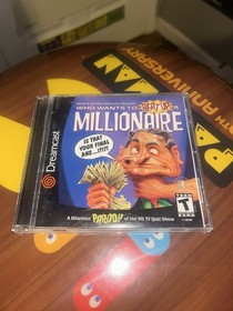 Who Wants to Beat Up a Millionaire (Sega Dreamcast, 2000) Complete With Manual