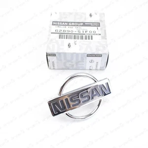 Nissan 180SX S13 Genuine OEM Front Emblem Badge Logo 62890-51F00 JDM Original - Picture 1 of 4