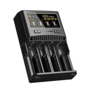 Nitecore SC4 Superb Charger Universal 4-Slot Quick Charger Li-ion IMR Batteries - Picture 1 of 24
