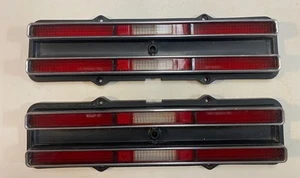 1967-1968 Pontiac Firebird Factory Original Tail Light Lenses One Pair GM OEM - Picture 1 of 6