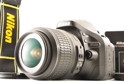 Nikon D5200 24.1MP Digital SLR Camera Black /18-55mm VR Lens *Mint 190shot #4432 - Image 1 of 4