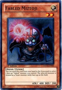 Fabled Miztoji Super Rare Hidden Arsenal 3 YuGiOh Card - Picture 1 of 1