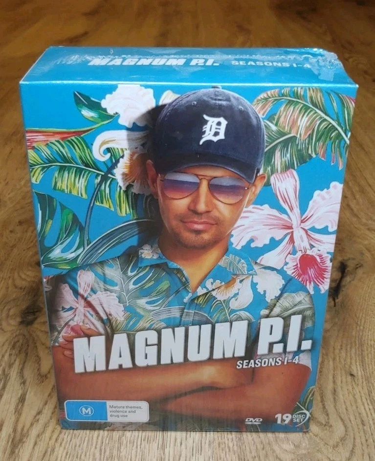 Magnum P.I. Seasons 1-4 DVD Box Set Brand New Sealed *REGION 4 AUSTRALIA IMPORT* - Image 1 of 4