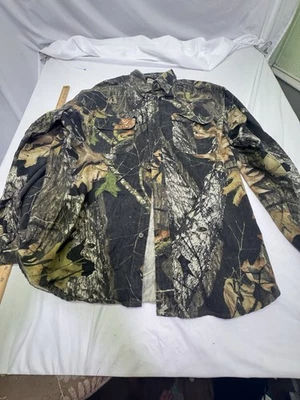 Camisa De Colección Field Staff Roble Mossy Para Hombres XL Romper Camuflaje Caza Pesca Retro Foto 1 de 4