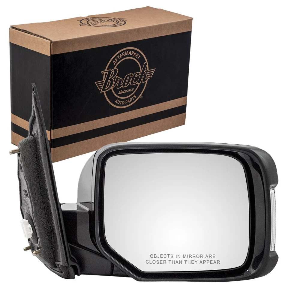 Se adapta a espejo retrovisor eléctrico piloto 2009-2015 indicador de señal de giro memoria climatizada derecha Foto 1 de 4