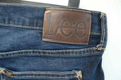 Vintage Lee Luke stretch blue jeans trousers W 34 L 32 revival - Image 1 of 4