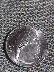 ERROR - 2023 P - D Jovita Ibar Quarter Error Coin Mint “IN COD WE TRUST” Rare P - Picture 1 of 3