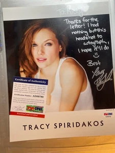 Tracy Spiridakos PSA/DNA Autographed Signed 8 X 10 Photo Certified Actress - Picture 1 of 1