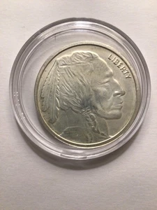 (1) 1oz .999 Fine Silver Round Classic BUFFALO INDIAN DESIGN X-Rayed Vl - Picture 1 of 2