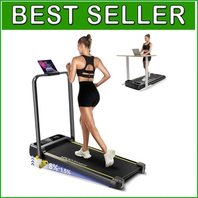 Compact Walking Pad with Incline - 5-Layer Non-Slip Treadmill for Home Fitness - Image 1 of 4
