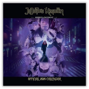 2026 Kalender Jujutsu Kaisen Monatsansicht Anime Manga Quadratkalender - Bild 1 von 7