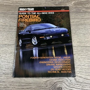 Pontiac Firebird 1993 Road & Track serie especial cupé transmisión cargador AM - Imagen 1 de 13