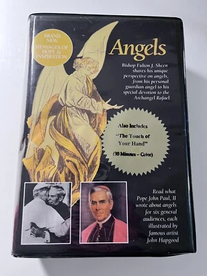 Angels Bishop Fulton Sheen Archangel Rafael Hapgood Pope John Paul II VHS Sermon - Image 1 of 2