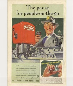 Anuncio Revista Coca Cola, Vintage 1941, 63/4" X 10". Ver comentarios e imagen. - Imagen 1 de 1