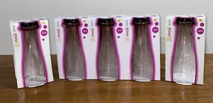 COCA COLA UPSIDE DOWN Glasses Set Of 5 Pink - 340ml - Picture 1 of 6